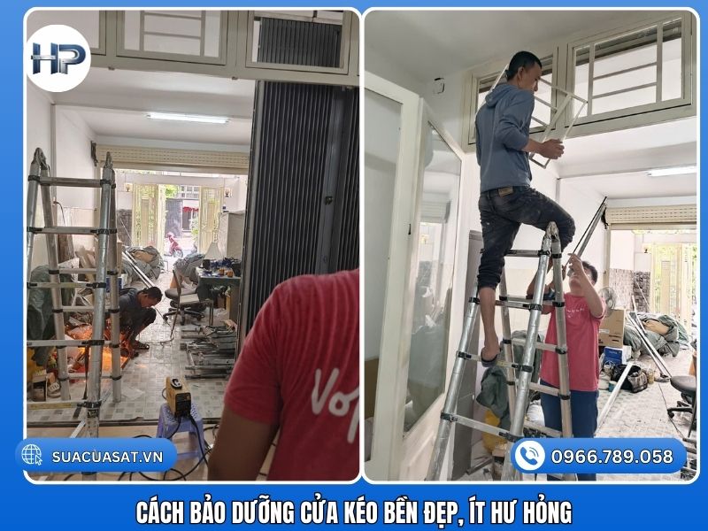 Sửa Cửa Kéo Bình Thạnh: Cách Bảo Dưỡng Cửa Kéo Bền Đẹp, Ít Hư Hỏng
