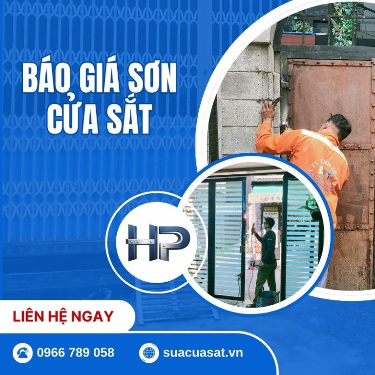 Báo Giá Sơn Cửa Sắt 2026