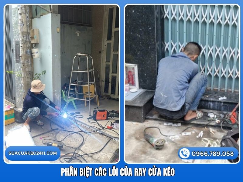 Phân biệt các lỗi hư hỏng phổ biến của đường ray cửa kéo sắt