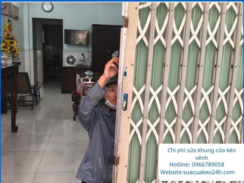 Báo giá chi phí nắn chỉnh sửa khung cửa kéo bị vênh méo tận nơi